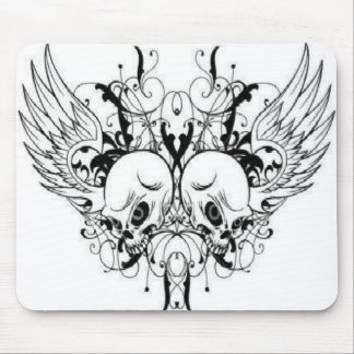 Winged Skulls Mousepad