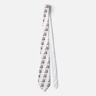 Winged Sprint Car White Coloured Tie