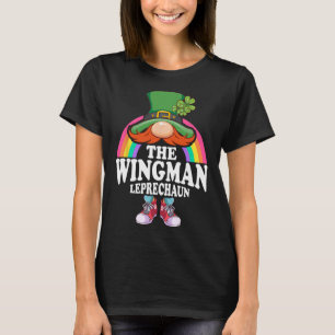 Wingman Leprechaun St Patricks Day Costume  T-Shirt