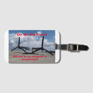 Wingman/ Wingwomen Luggage Tag