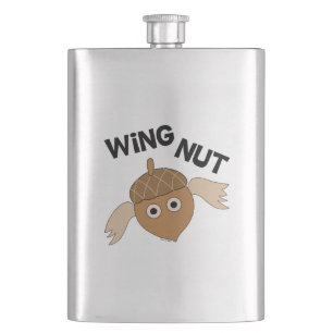 Wingnut Hip Flask