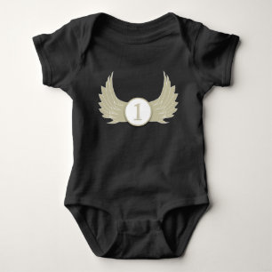 Wings (Age 1) - Baby Jersey Bodysuit Bodysuit