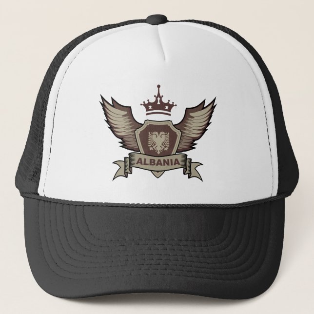 Wings Albania Trucker Hat (Front)