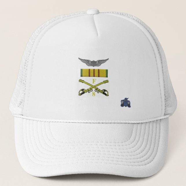 Wings and sabres trucker hat (Front)