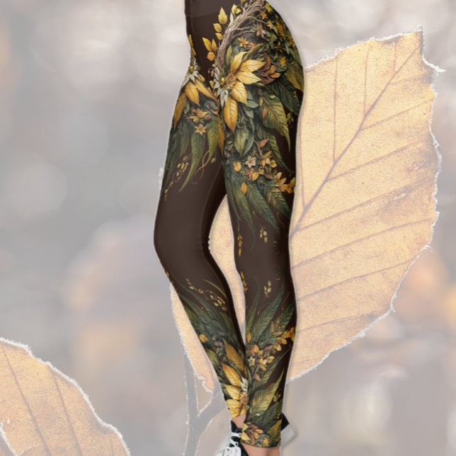 Wings and Sunflowers Leggings (Creator Uploaded)