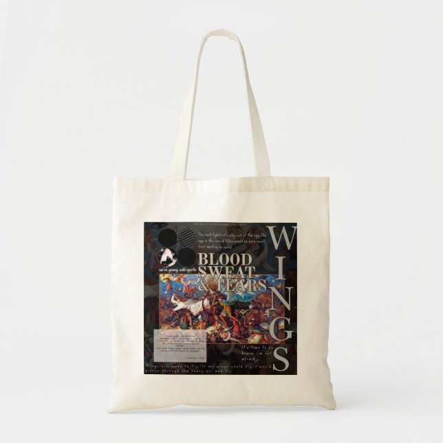 Wings Baroque Tote Bag (Front)