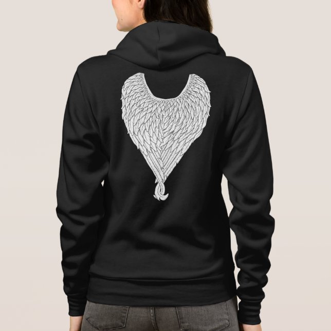 Wings Hoodie (Back)
