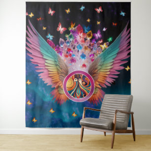 Wings in Flight Tapestry