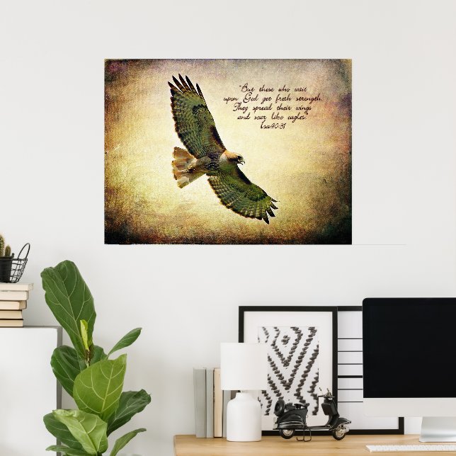 Wings of an Eagle Poster (Home Office)
