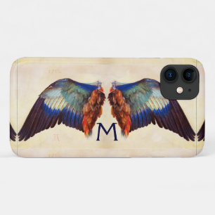 WINGS OF AN EUROPEAN ROLLER MONOGRAM Case-Mate iPhone CASE