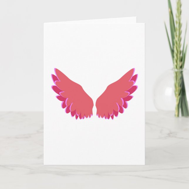 Wings of Angel Card (Front)