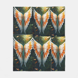 "Wings of Ascendancy Blanket" Fleece Blanket
