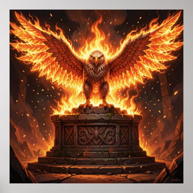 Wings of Burning Embers Poster (Front)
