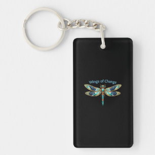 Wings of Change Key Ring