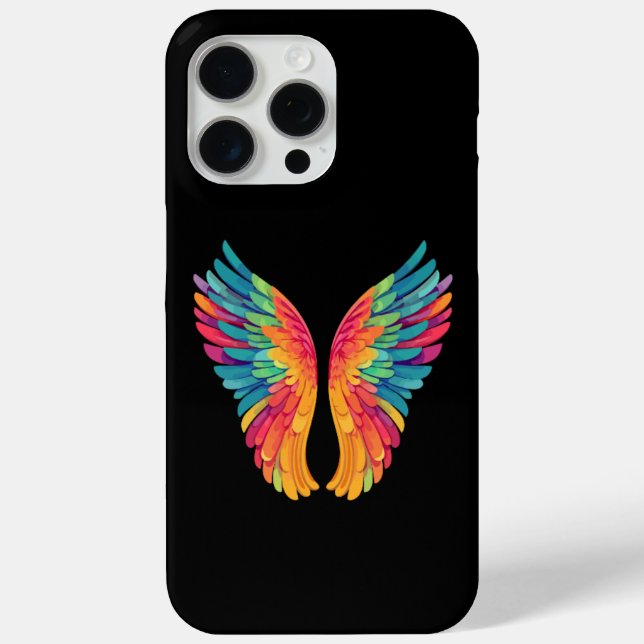 Wings of Color – Aesthetic Phone Case (Back)