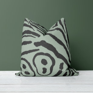Wings of Echo Smoky Forest Cushion