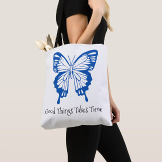 "Wings of Elegance: Fluttering Beauty Tote" Tote Bag