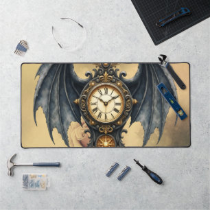 Wings of Eternity – The Timeless Guardian. Desk Mat