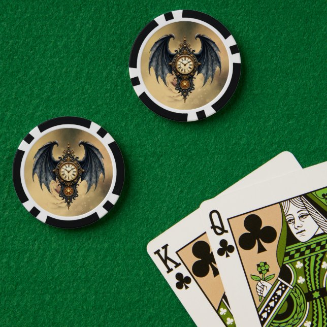 Wings of Eternity – The Timeless Guardian.  Poker Chips (Poker Table (Double))