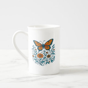 Wings of Garden Harmony Bone China Mug