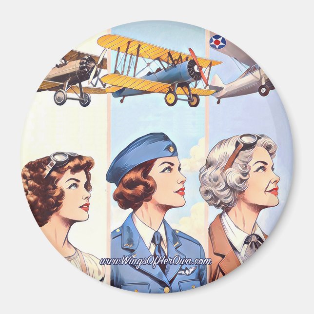 Wings of Her Own Magnet (Front)