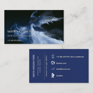 Wings of Light Winged Angel Business Card