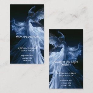 Wings of Light   Winged Angel Business Card
