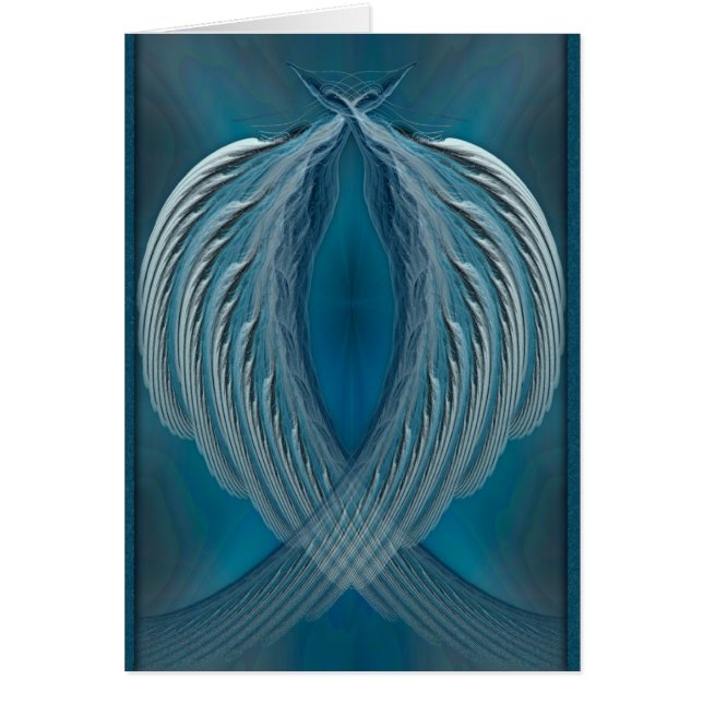 Wings of Peace Abstract Art (Front)