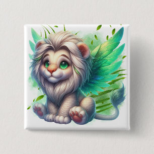 Wings of Resilience 15 Cm Square Badge