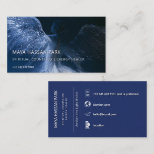 Wings of Starlight Winged Angel Business Card