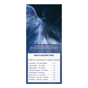 Wings of Starlight Winged Angel Rack Card