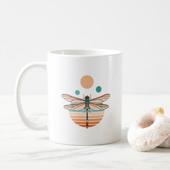 Wings of Sunset Coffee Mug (With Donut)
