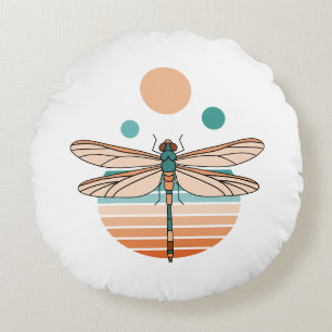 Wings of Sunset Round Cushion