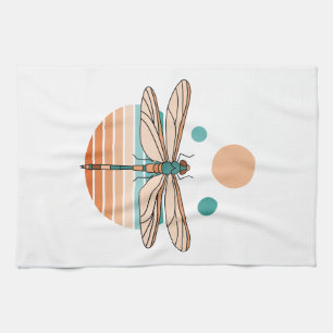 Wings of Sunset Tea Towel