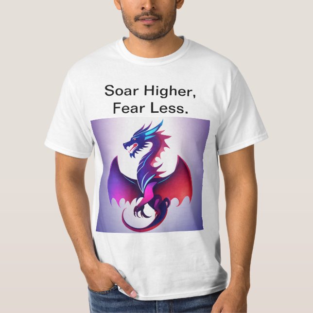 Wings of Valour. Soar Unbound. Freedom's Flight. T-Shirt (Front)