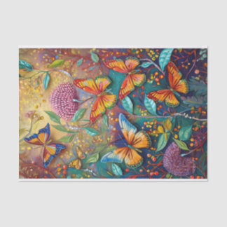 Wings on Fire, Late Summer Butterflies Tissue Paper