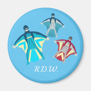 Wingsuit Skydiving Magnet