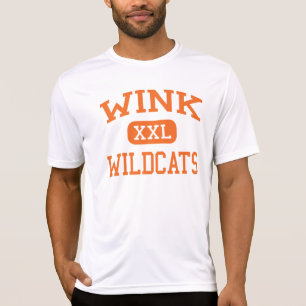 Wink - Wildcats - Wink High School - Wink Texas T-Shirt