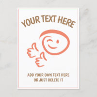 Winking Emoji Face Two Thumbs Up. Doodle. Template