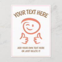Winking Emoji Face Two Thumbs Up. Doodle. Template