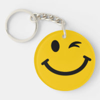 Winking face