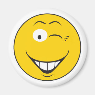 Winking Face Magnet