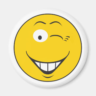 Winking Face Magnet
