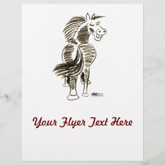 Winking Horse Good Luck! Flyer