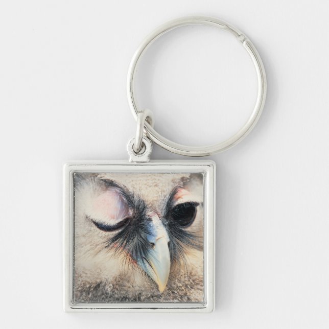 Winking Owl Key Ring (Front)
