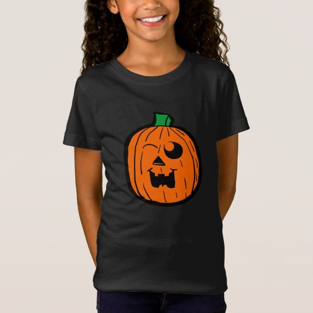 Winking Pumpkin T-Shirt (Front)