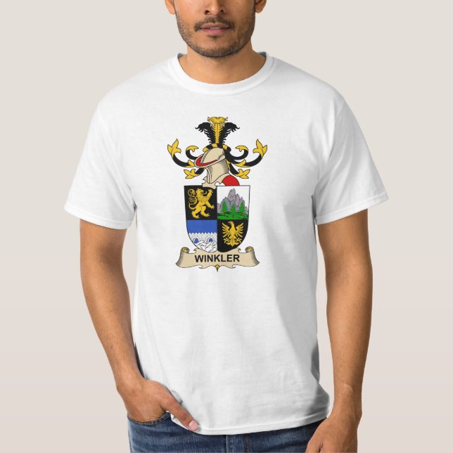 Winkler Family Crest T-Shirt (Front)