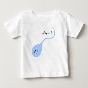Winner Blue Funny Baby T-shirt