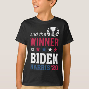 Winner Champions President Joe Biden Kamala Harris T-Shirt