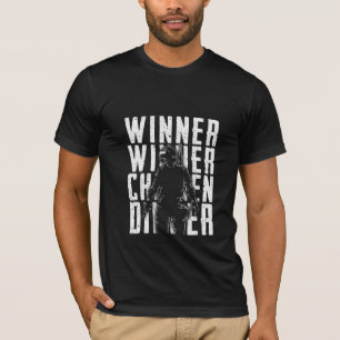 Winner Chicken Dinner – Funny Victory Design T-Shirt